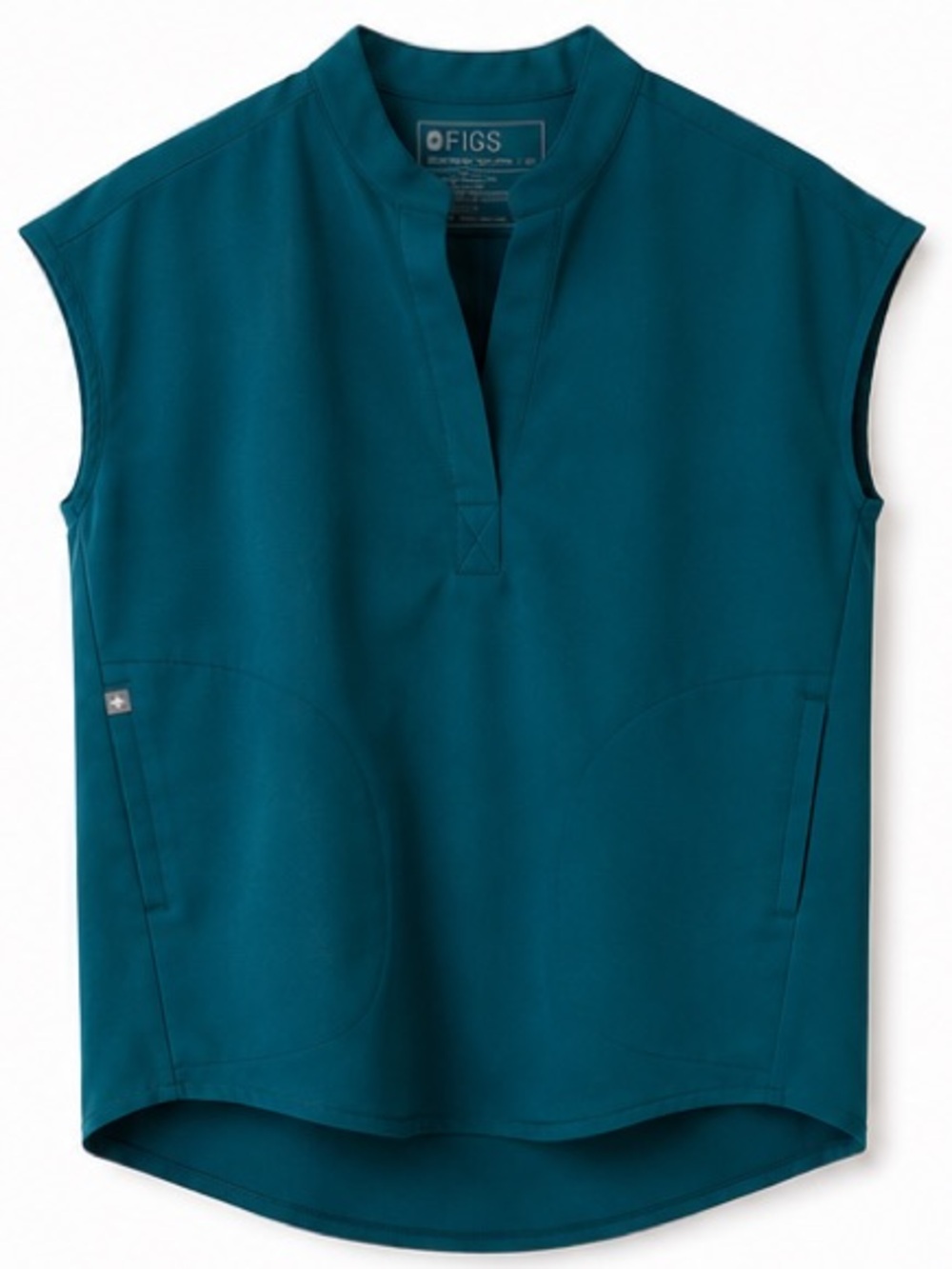 FIGS Rafaela Scrub Top Teal